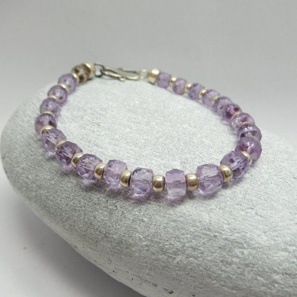Ametrine and Sterling silver bracelet - Picture 5 of 10